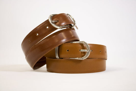 Leather belt